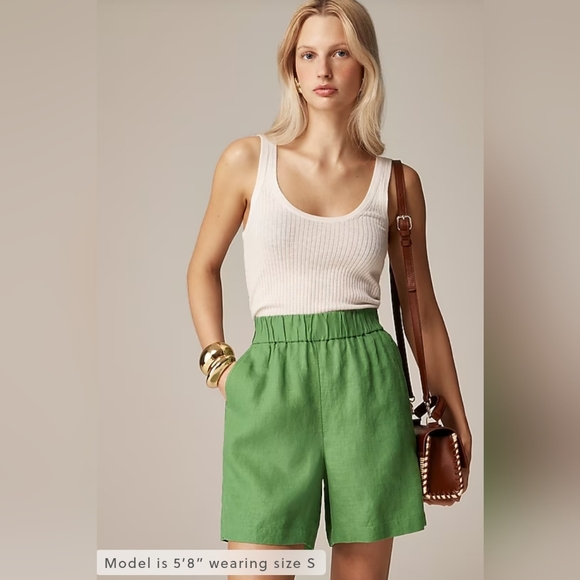 J. Crew Linen Bermuda Shorts - Picture 5 of 5